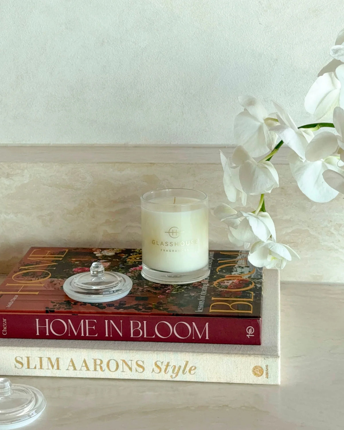 Glasshouse Fragrances 2.1 oz Scented Candle-Kyoto In Bloom
