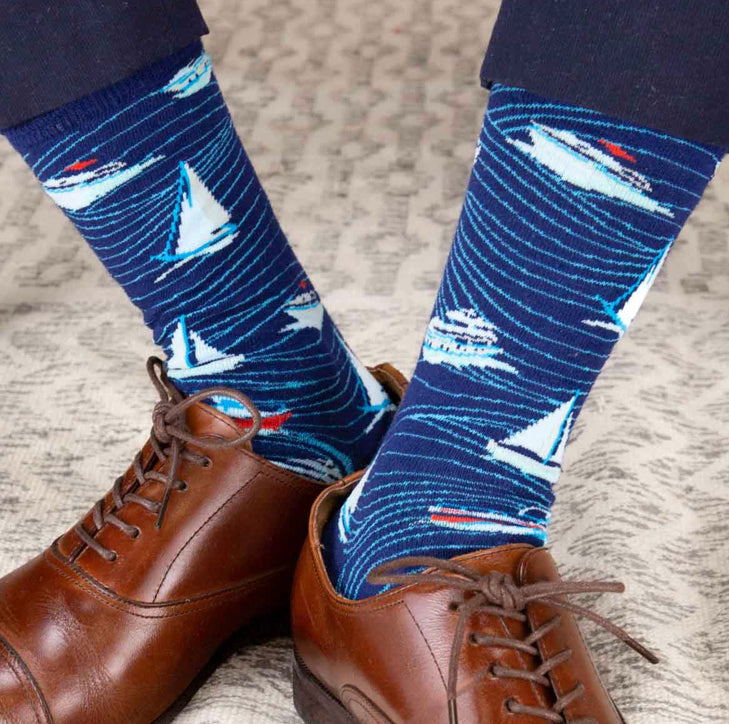 The Royal Standard Men’s Boating Socks (One Size)