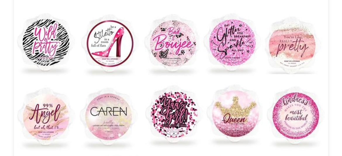 Caren Pretty Shower Sponge