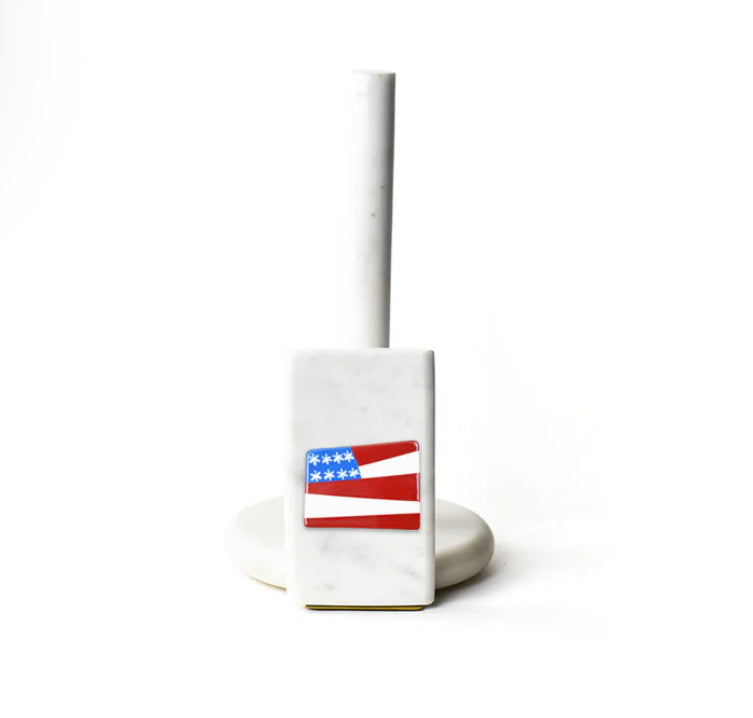 Happy Everything Mini Marble Paper Towel Holder