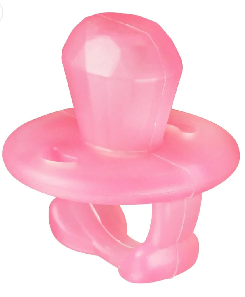 Itzy Ritzy Teensy Teether-Pink Bow