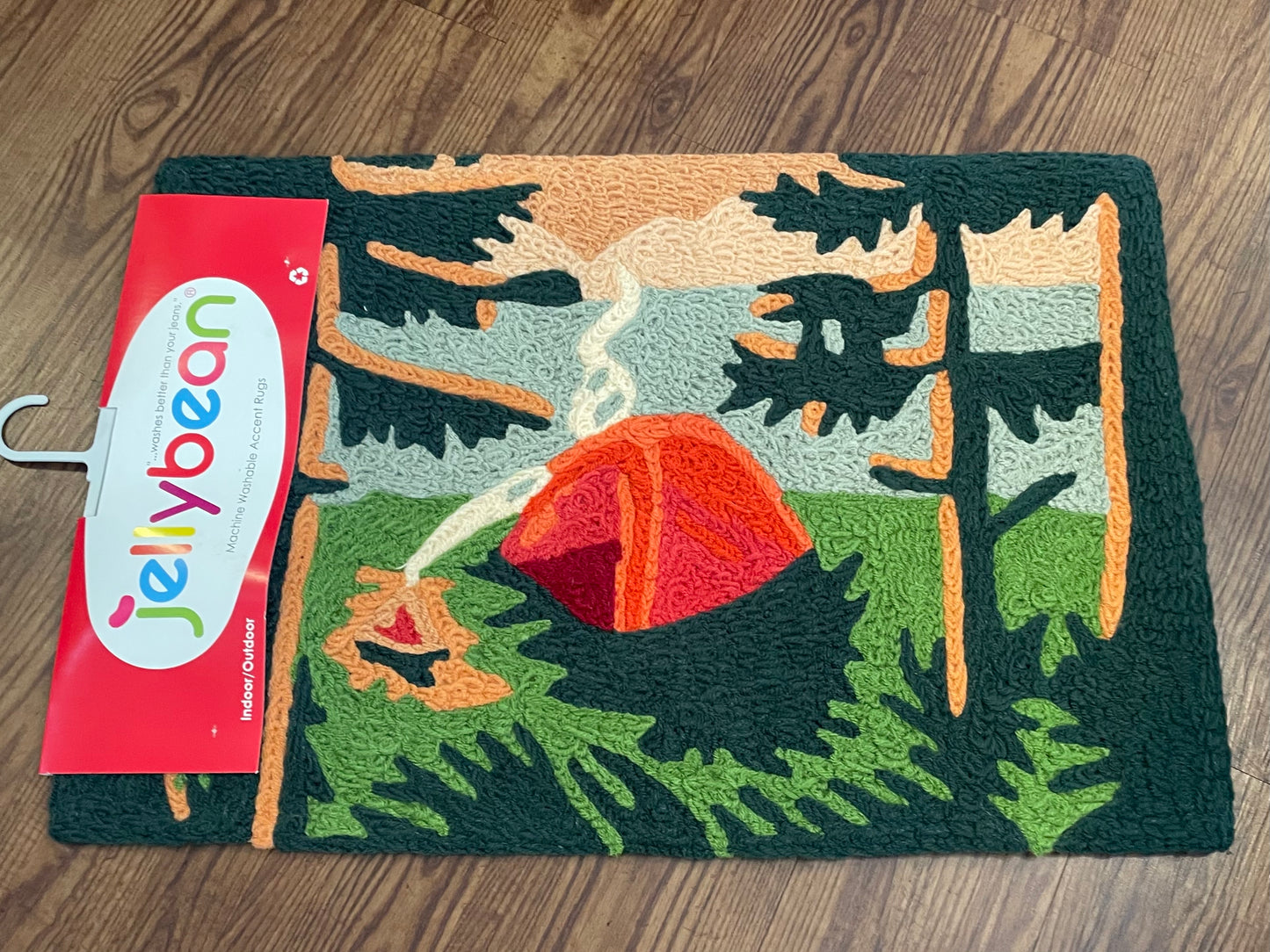 Jellybean Indoor/Outdoor Accent Rugs-Camping