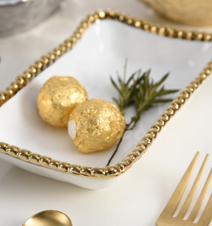 Pampa Bay Rectangular Dish-Golden Salerno