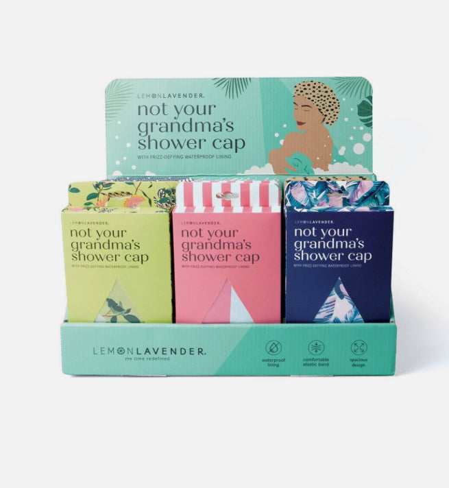 Lemon Lavender Not Your Grandma’s Shower Cap