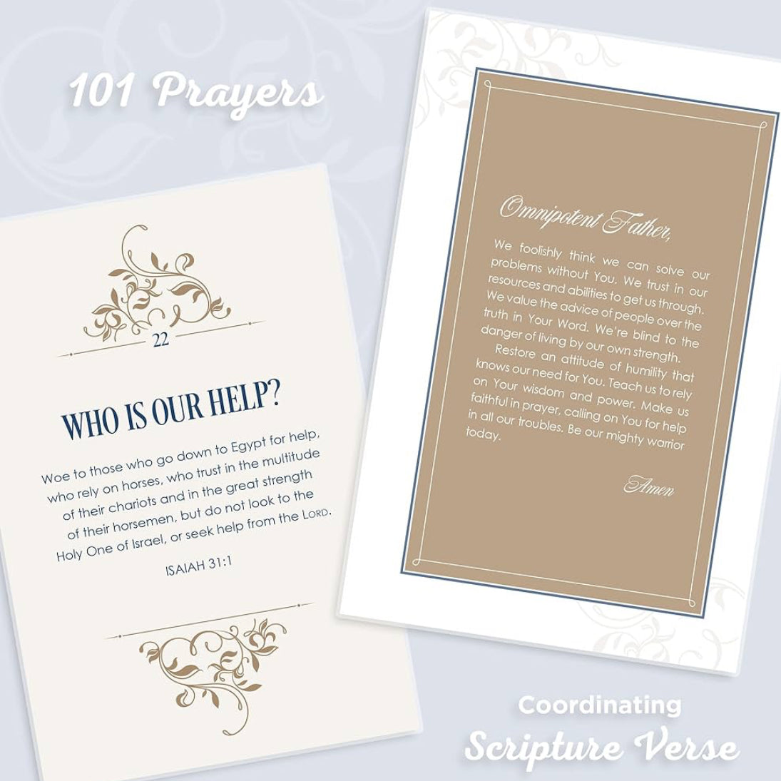 Christian Art Gifts 101 Prayers for Mr. & Mrs. Gold Faux Leather Prayer Book