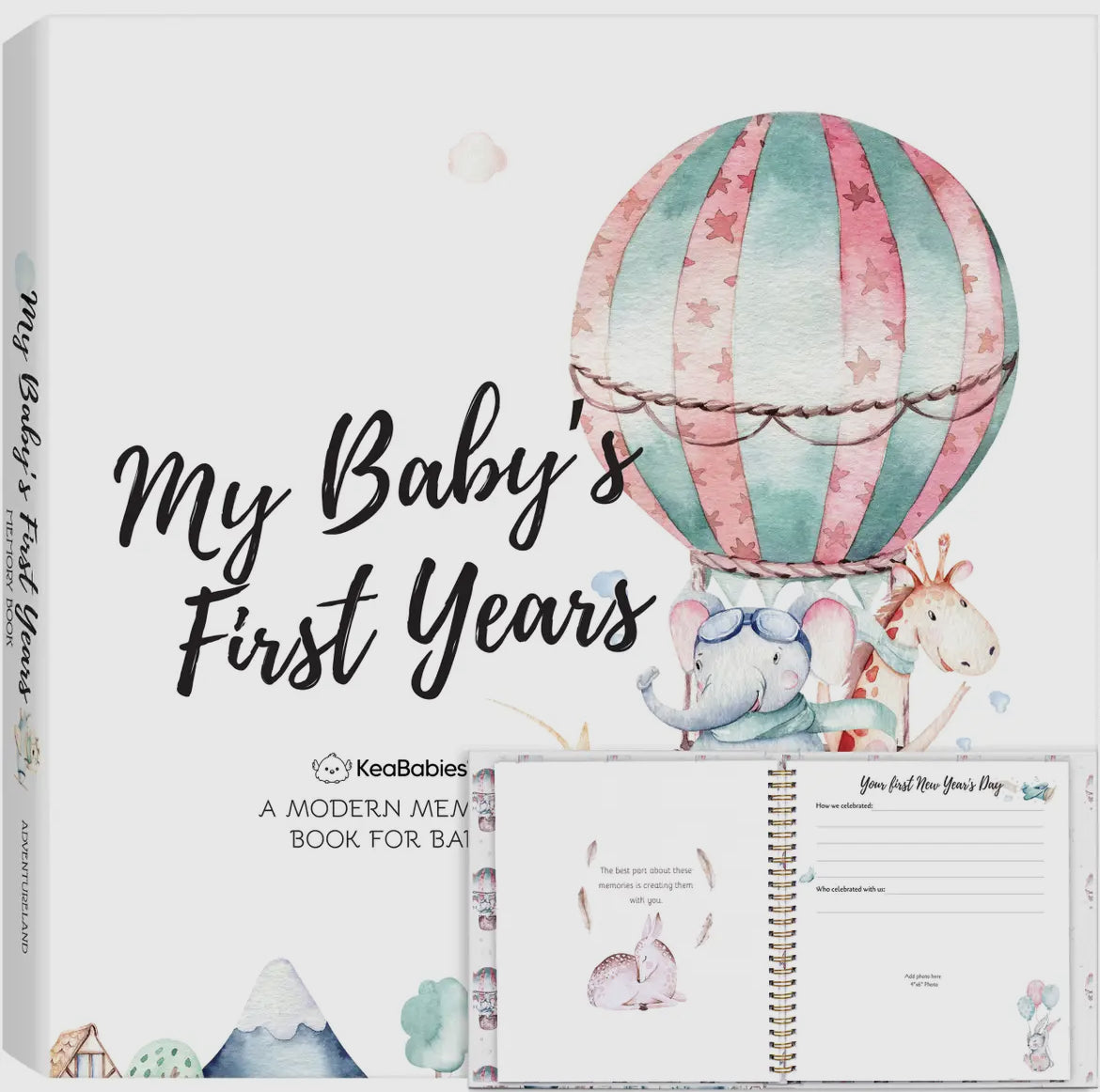 KeaBabies Baby First Years
Memory Book-AdventureLand