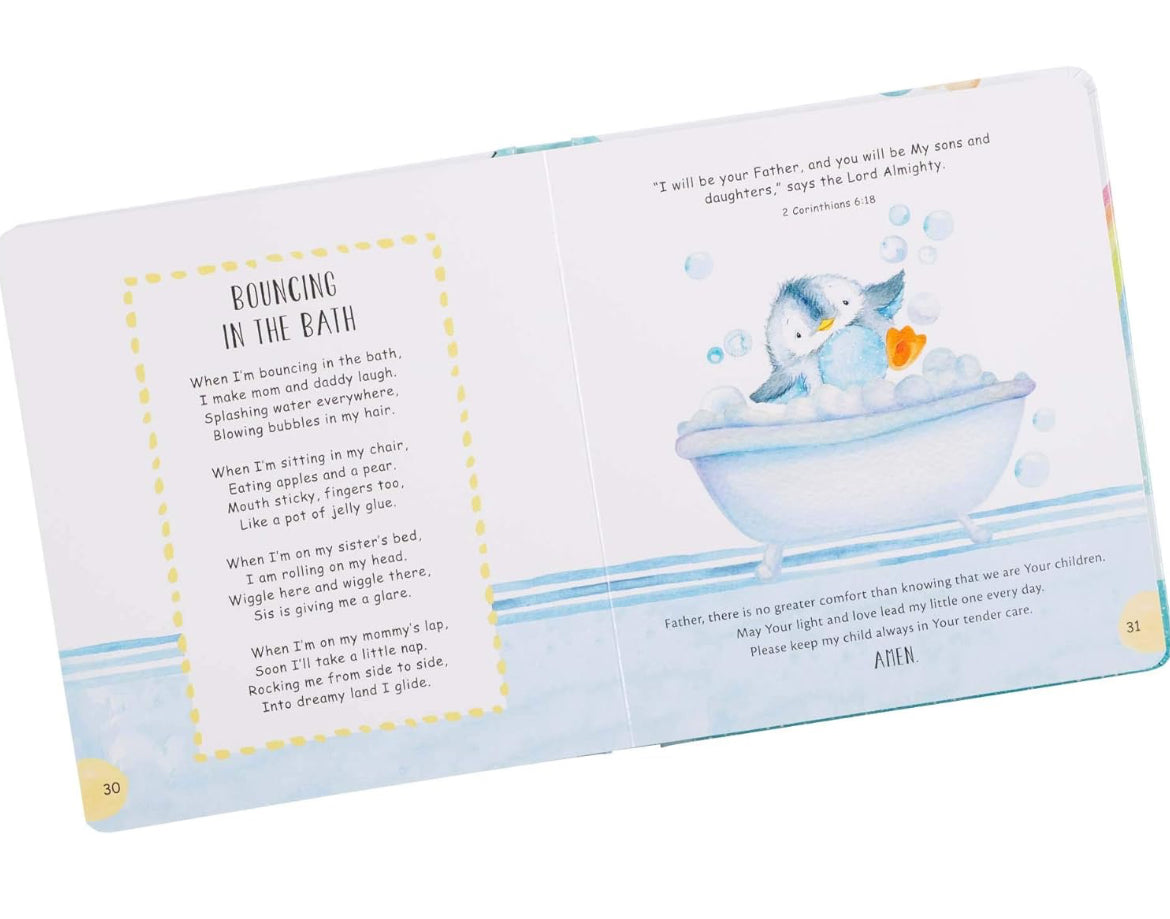 Christian Art Gifts My LullaBible for Boys Padded Hardcover Board Book