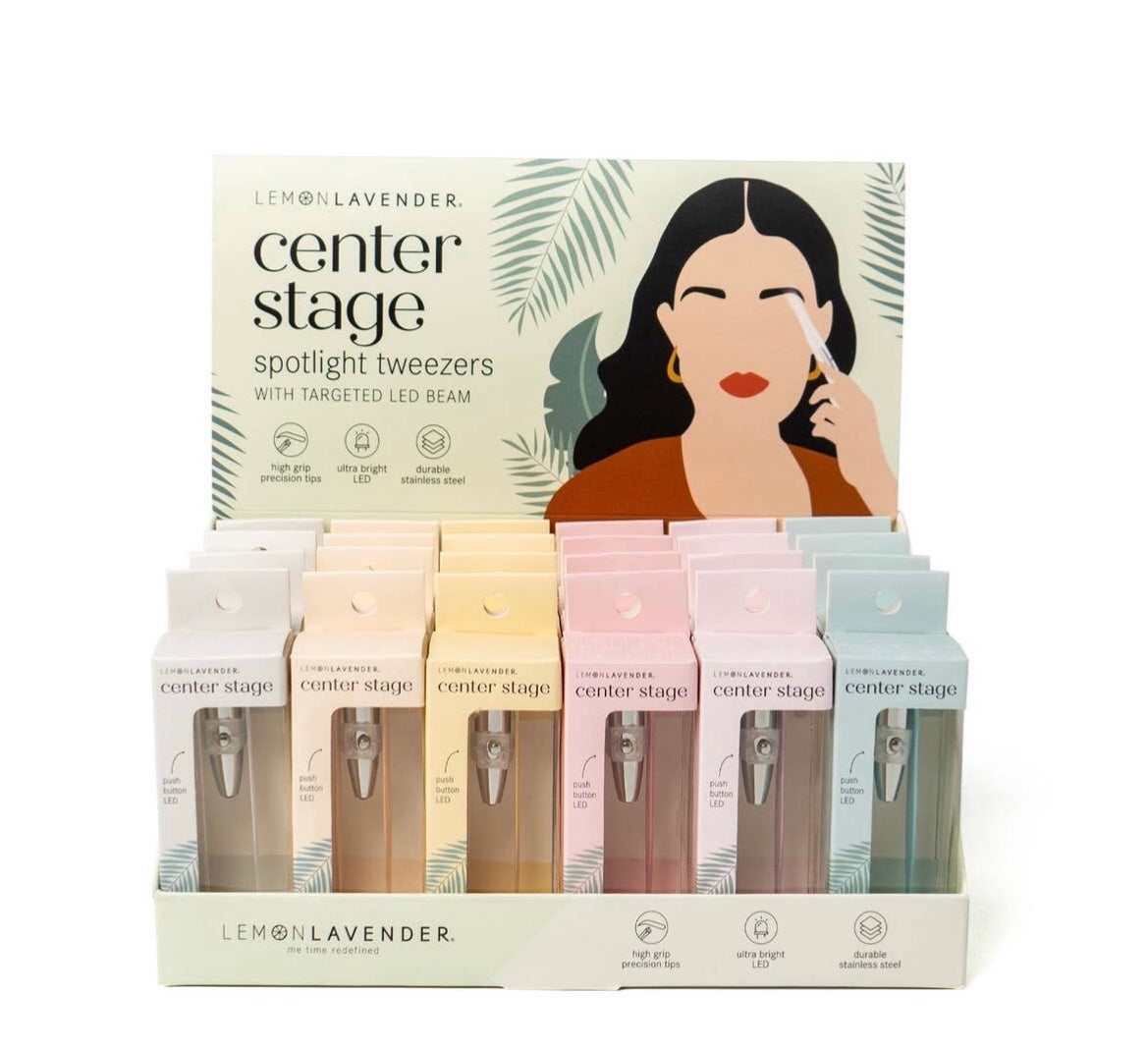 Lemon Lavender Center Stage Spotlight Tweezers