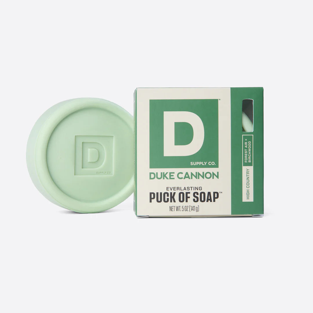 Duke Cannon Everlasting Puck of Soap-High Country