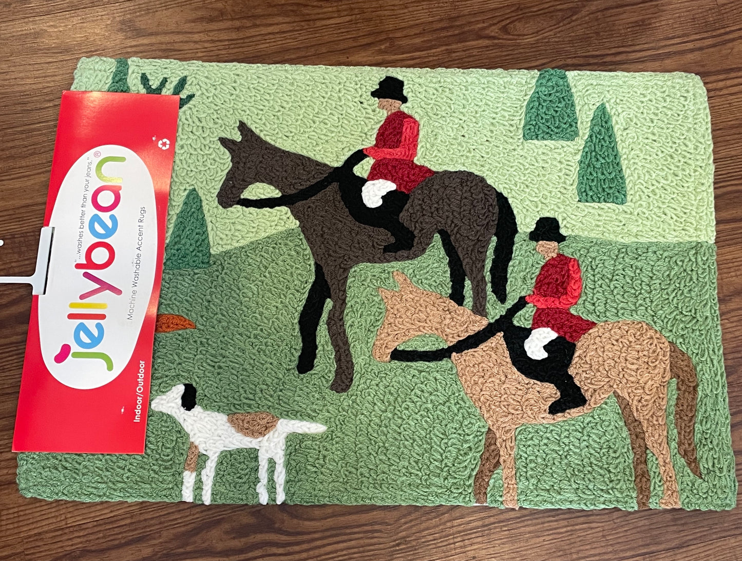 Jellybean Indoor/Outdoor Accent Rugs-Horses