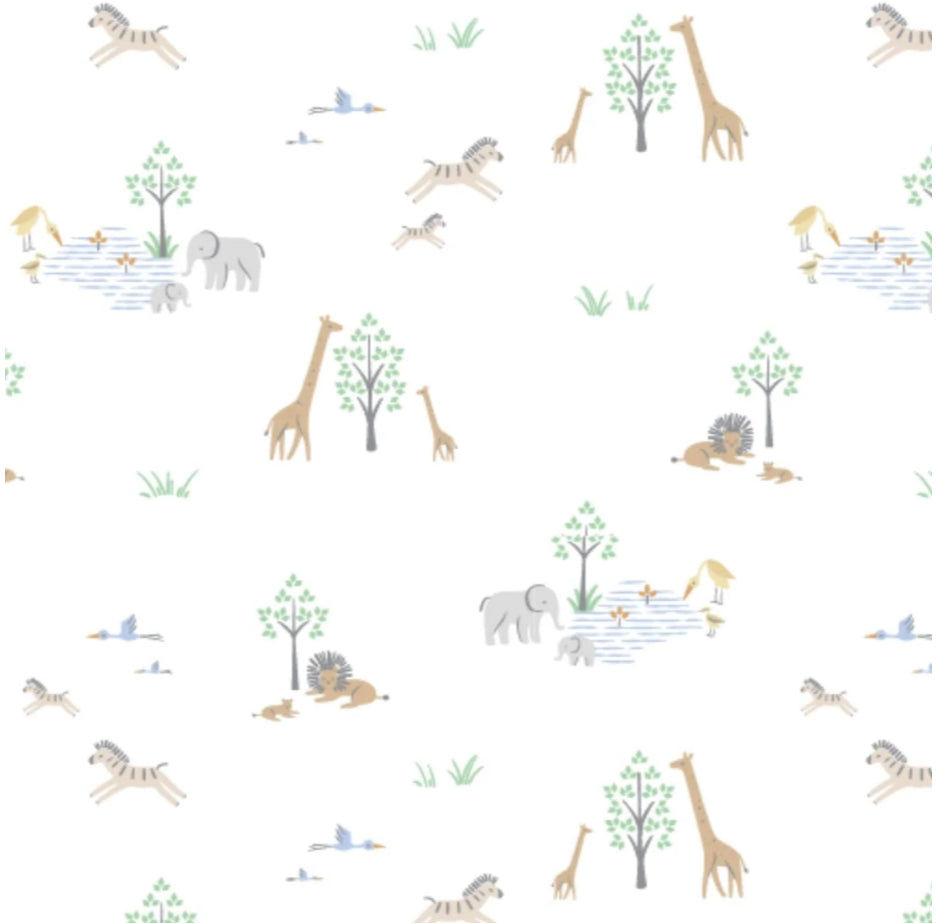 Magnetic Me White Serene Safari Modal Magnetic Parent Favorite Footie