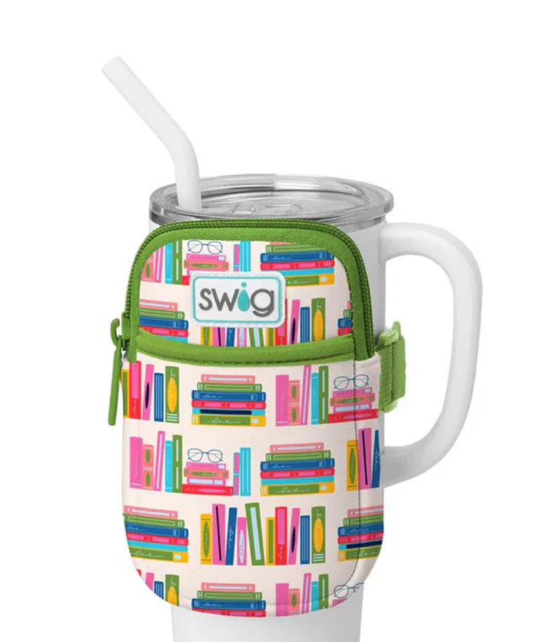 Swig Book Club Mega Mug Pouch