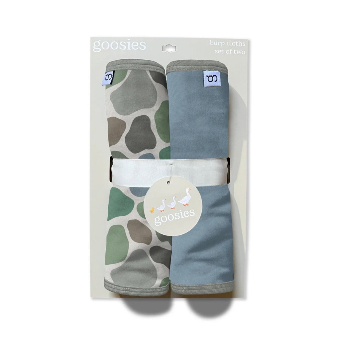 Goosies Burp Cloth Set-Camo