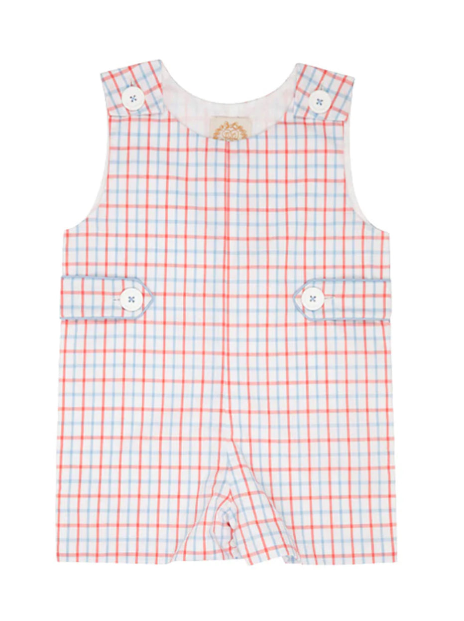 Beaufort Bonnet Jack Keene Jon Jon-Parrot Cay Coral Chandler Check With Beale Street Blue