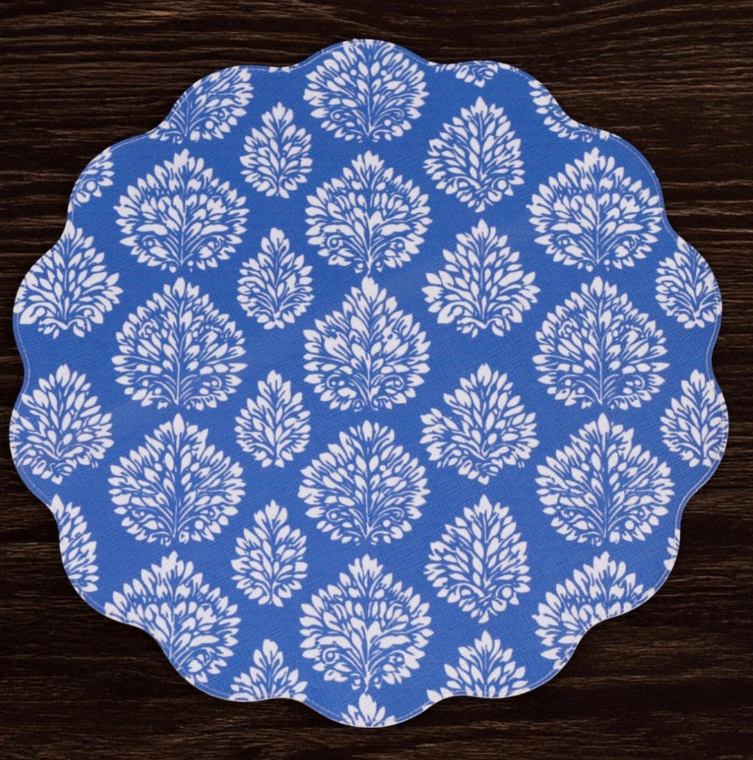 Beatriz Ball VIDA Chinoiserie Reversible Round Placemats-Set of 4