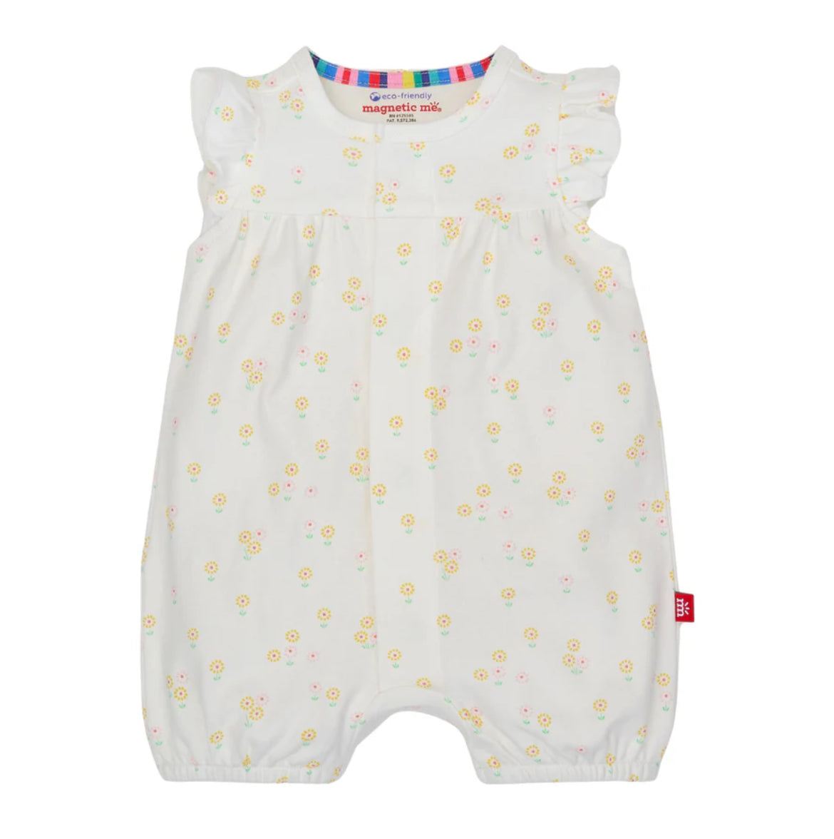 Magnetic Me Evangeline Organic Cotton Ruffle Romper