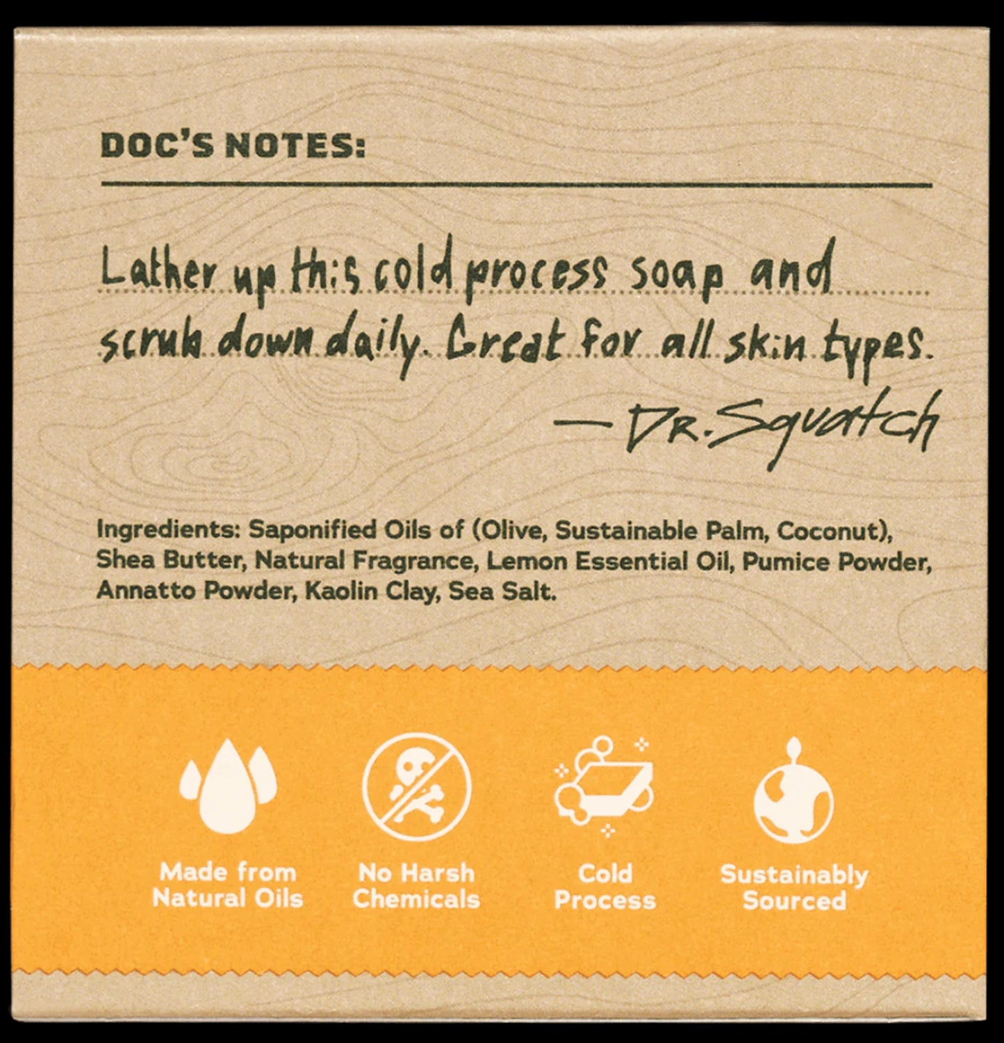 Dr. Squatch Bar Soap-Summer Citrus