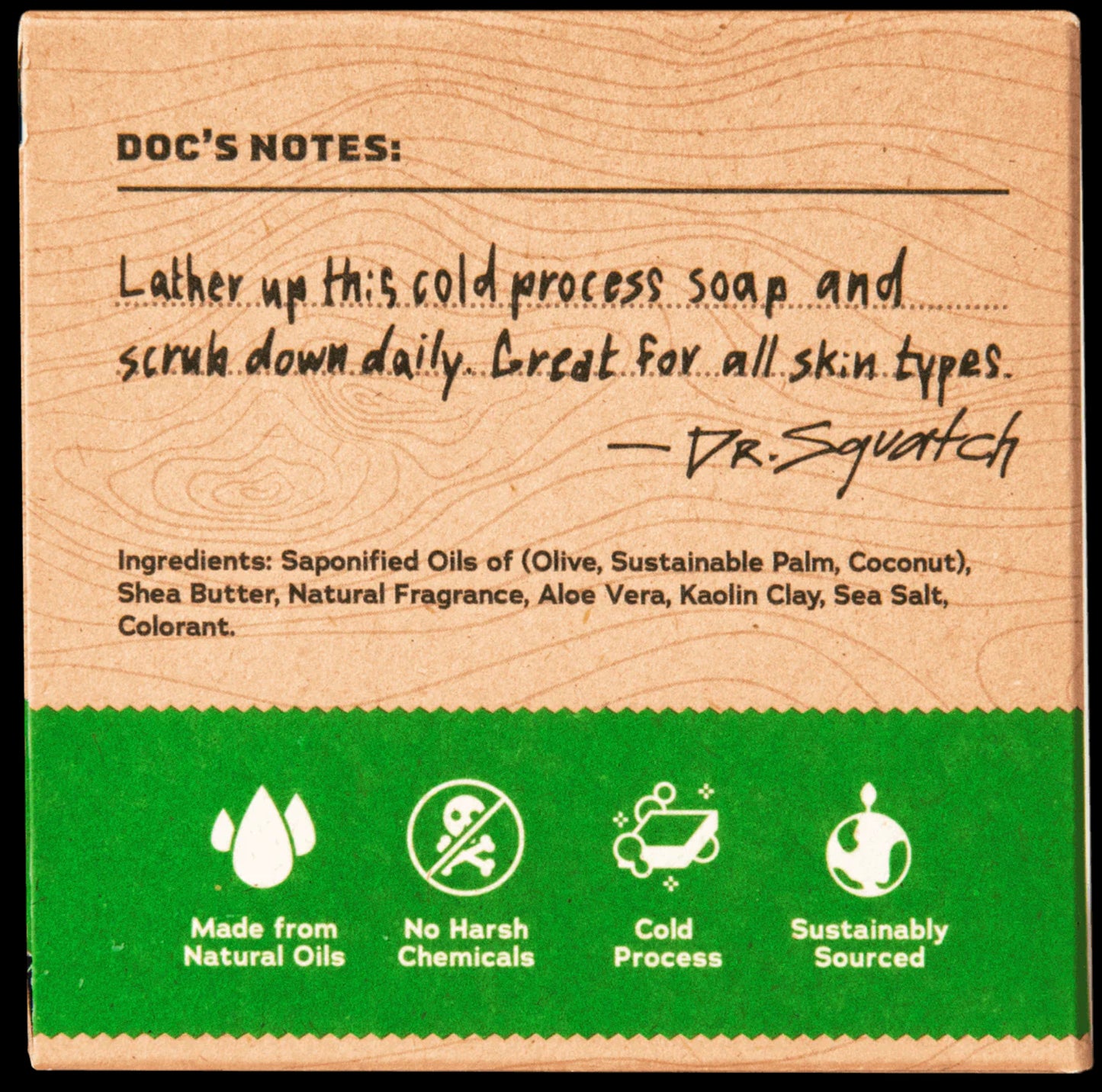 Dr. Squatch Bar Soap-Cool Fresh Aloe