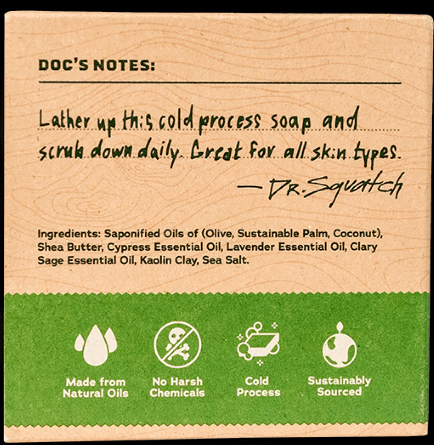 Dr. Squatch Bar Soap-Alpine Sage