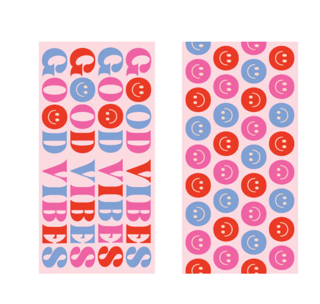 Katydid Quick Dry Towel-Happy Good Vibes