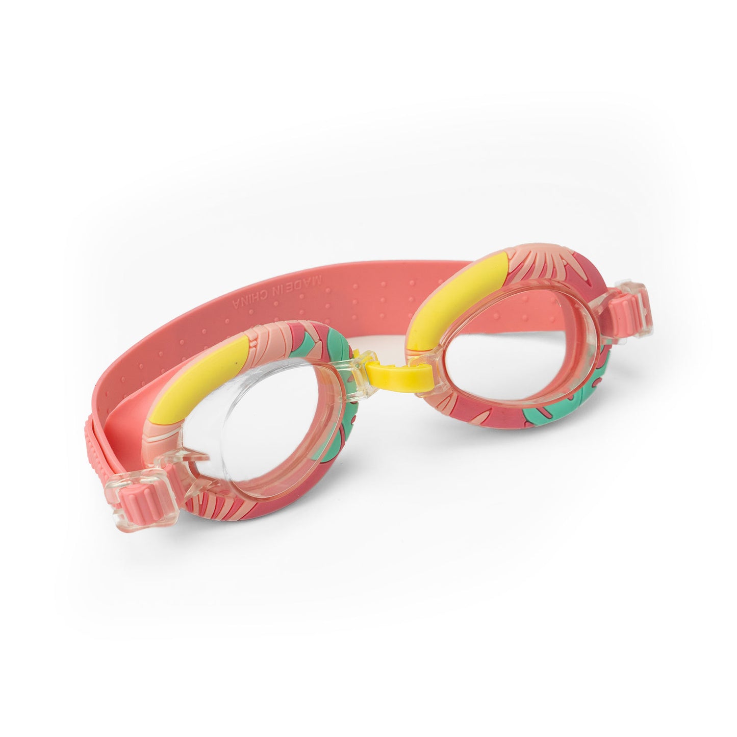 Juice Box Swimming Goggles with Travel Case-Tropic State