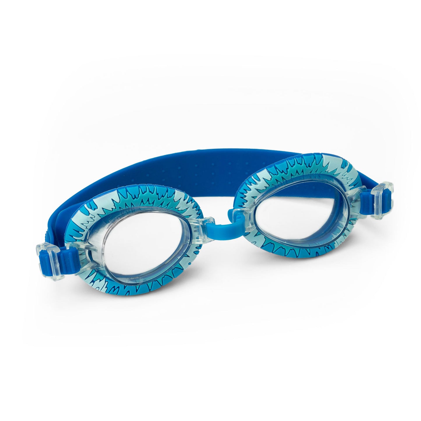 Juice Box Swimming Goggles with Travel Case-Riptide
