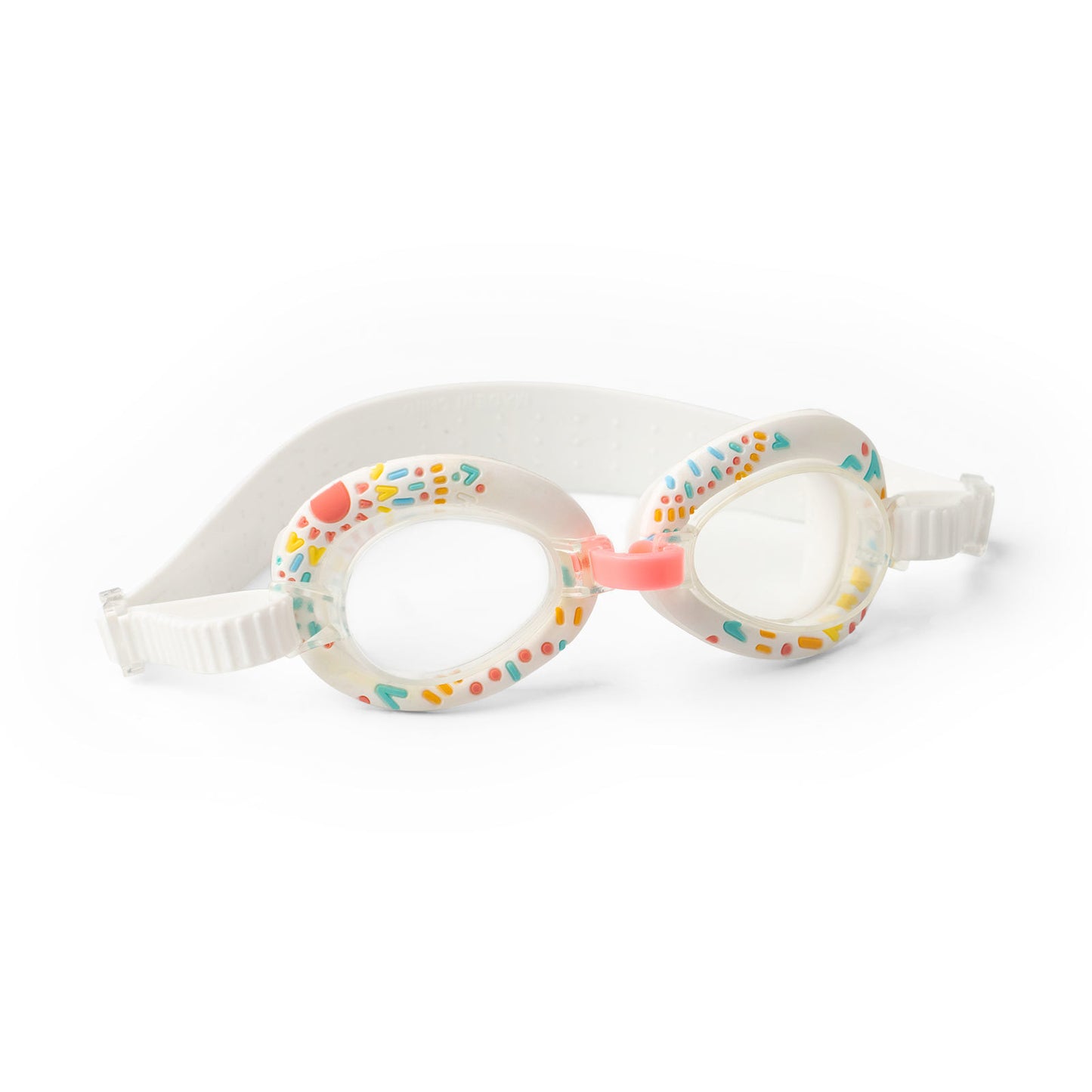 Juice Box Swimming Goggles with Travel Case-Hello Sunshine