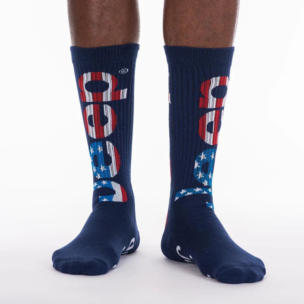 Jeep USA Flag Crew Socks