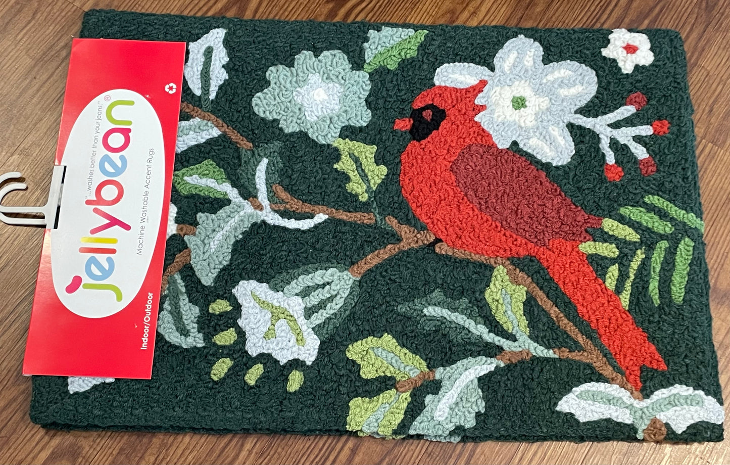 Jellybean Indoor/Outdoor Accent Rugs-Boho Cardinal