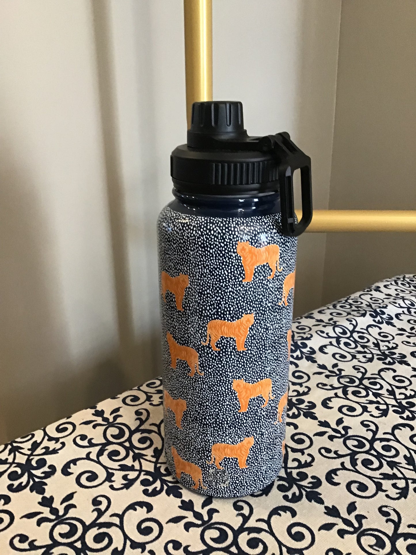 Mary Square Stainless Large Bottle-Wildcat Blue