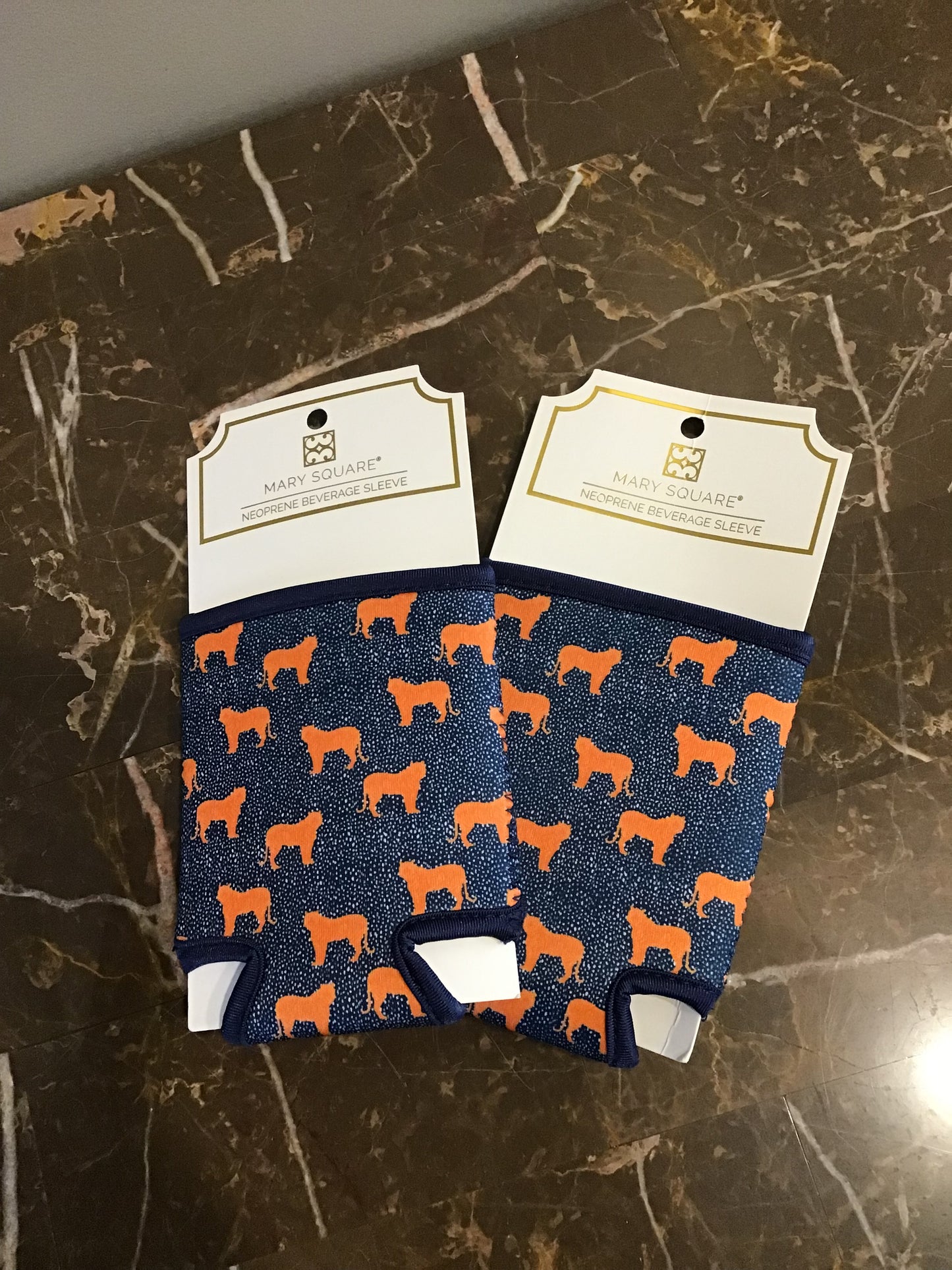 Mary Square Beverage Sleeve-Wildcat Blue