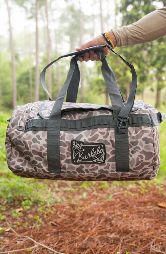 Burlebo Deer Camo Duffle Bag