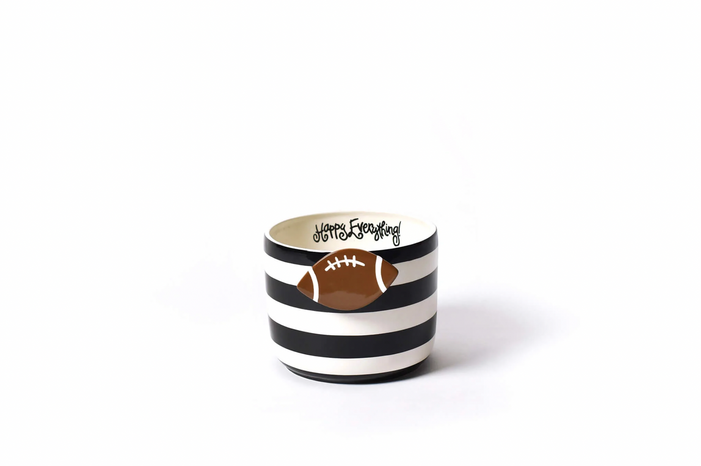 Happy Everything Black Stripe Happy Everything Mini Bowl