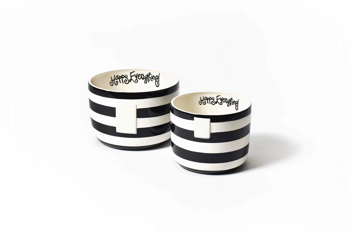 Happy Everything Black Stripe Happy Everything Mini Bowl