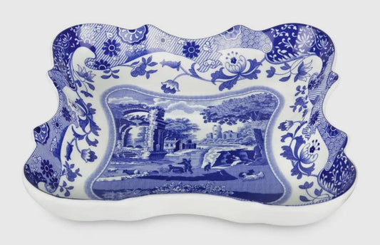 Spode Blue Italian Devonia Tray