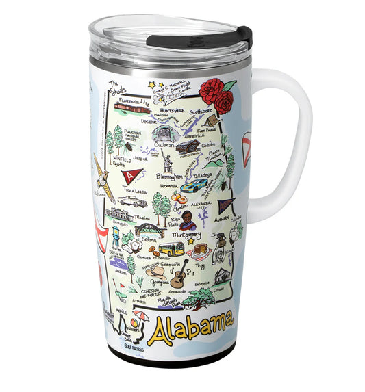 Swig Alabama Travel Mug (22oz)