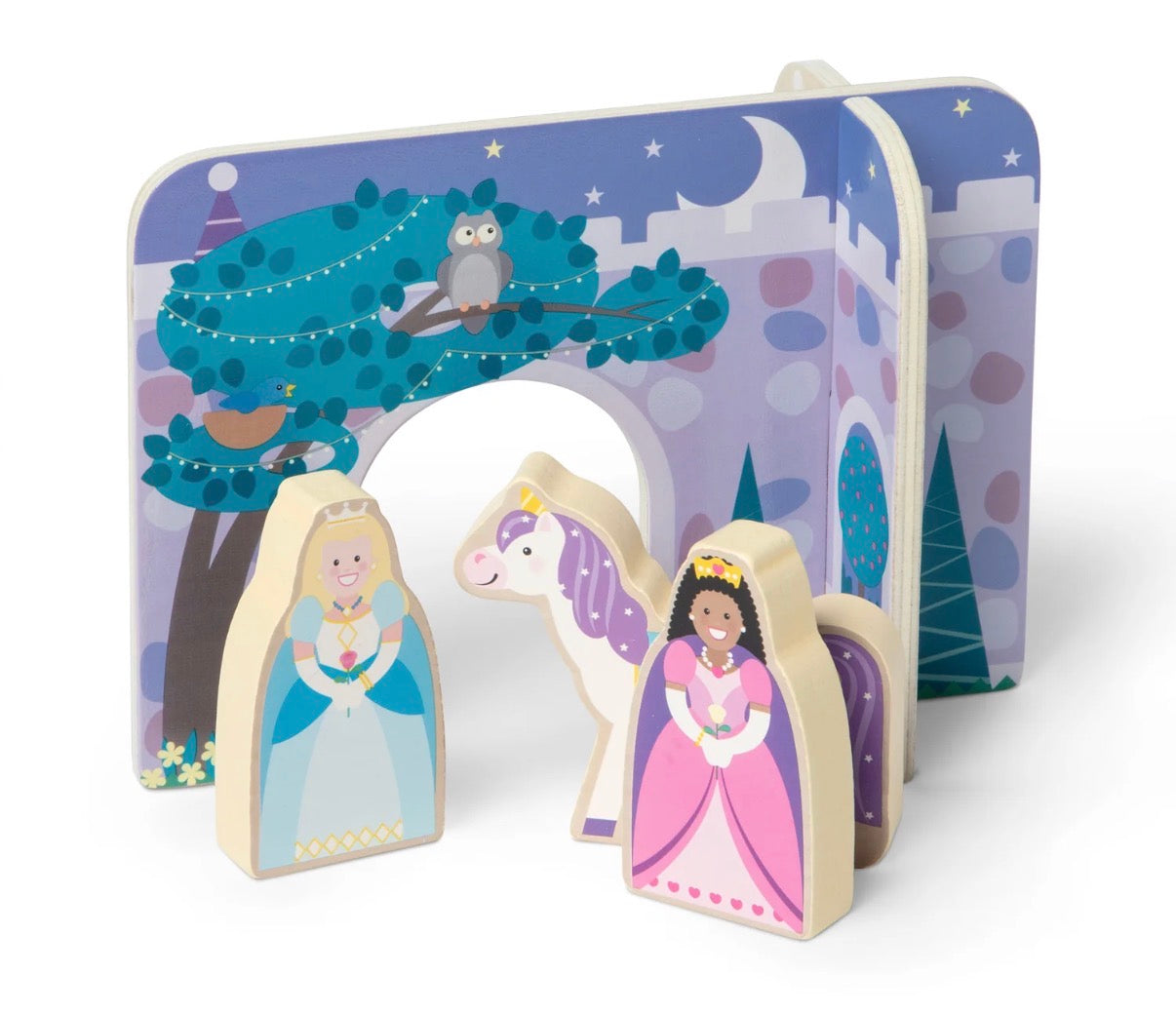 Melissa & Doug Wooden Fairy Tale Play Set