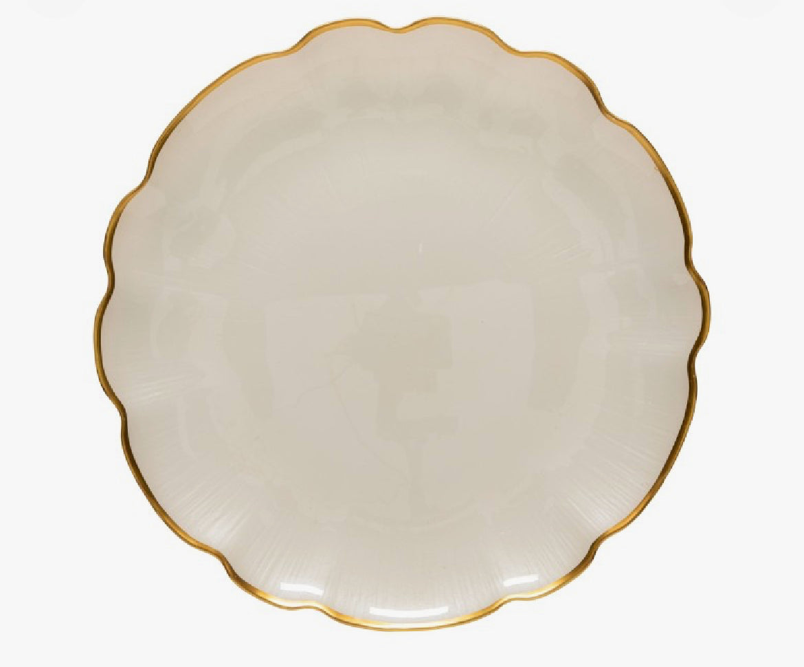 Casafina Scallop Charger Plate Francesca