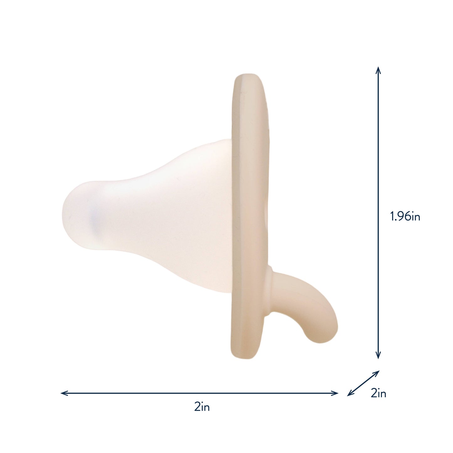 Itzy Ritzy Latch & Soothe Breastlike Pacifier-Taupe