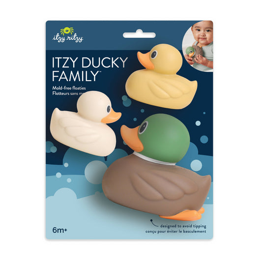 Itzy Ducky Family Bath & Table Toys