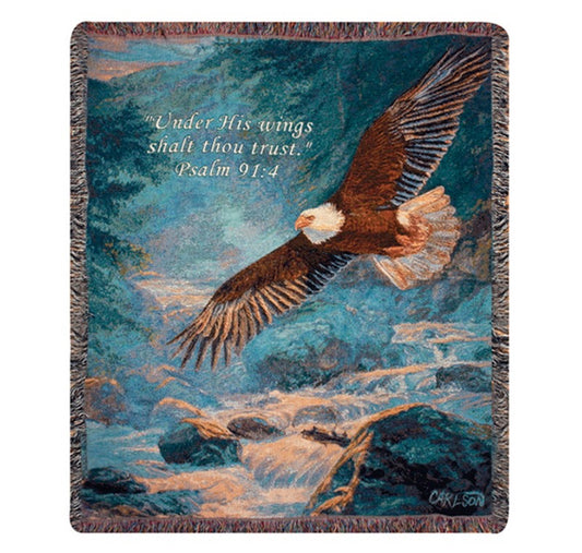 Carson Home Accents Woven Throw-American Majesty