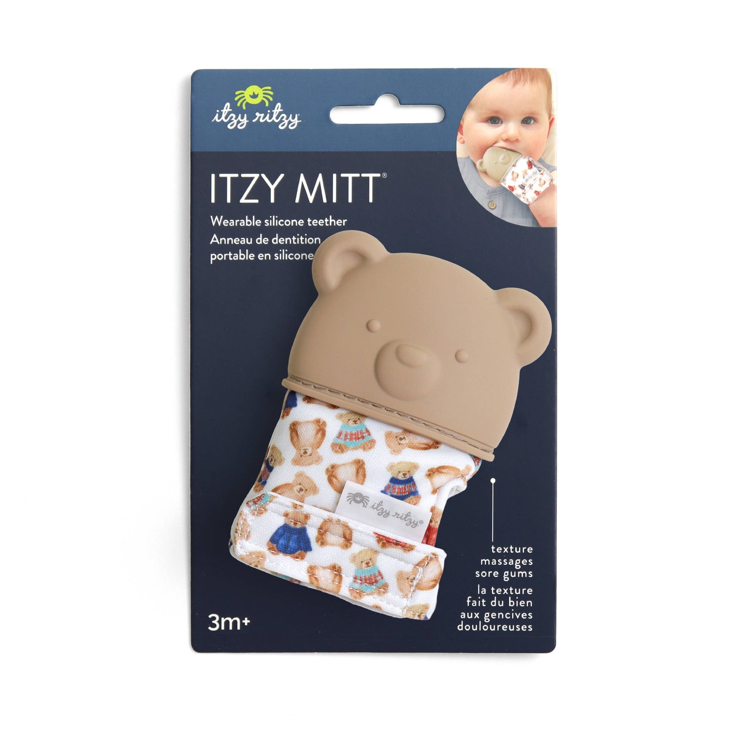 Itzy Ritzy Vintage Bear Itzy Mitt