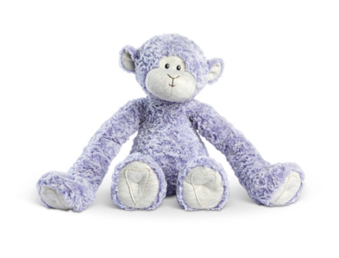 Demdaco Heartful Hugs Stuffed Animal-Monkey