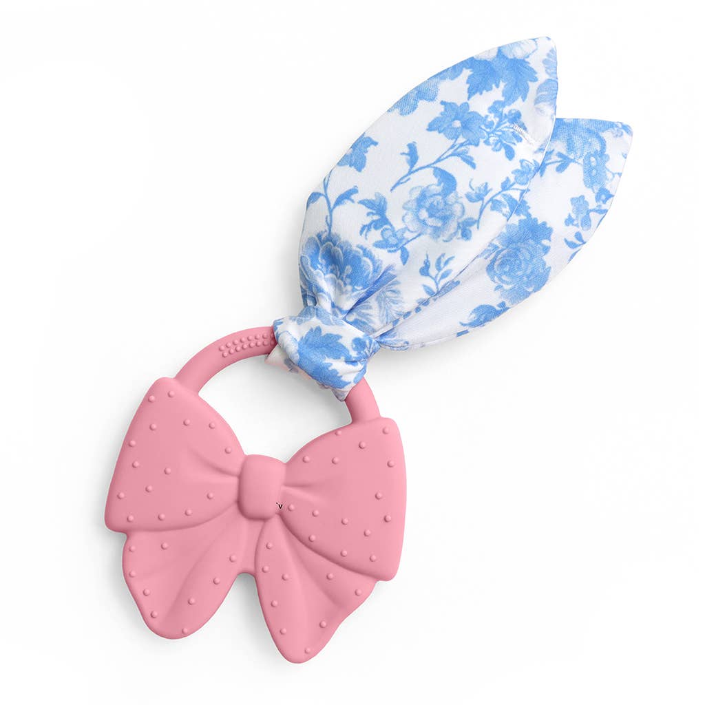 Itzy Ritzy Crinkle Crew-Pink Bow