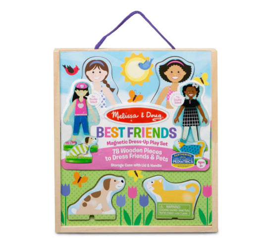 Melissa & Doug Best Friends Magnetic Dress-Up Play Set