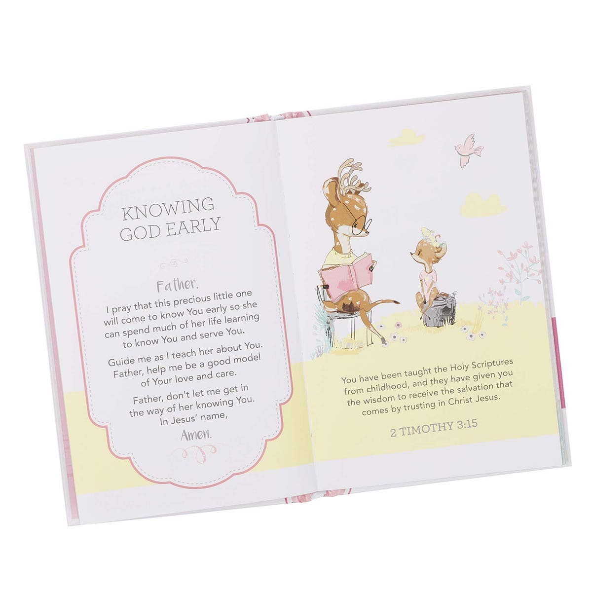 Christian Art Gifts Prayers for My Baby Girl-Padded Hardcover