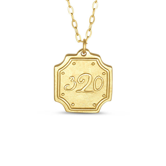 Madison Sterling Original Gold Necklace (32”)-Ephesians 3:20