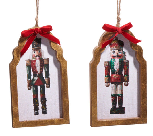 The Jolly Christmas Shop Nutcracker Ornament (Sold Individually)