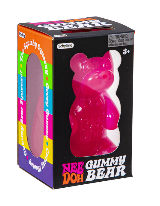 Schylling Nee Doh Gummy Bear (Colors May Vary)