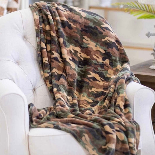 The Royal Standard Camouflage Throw